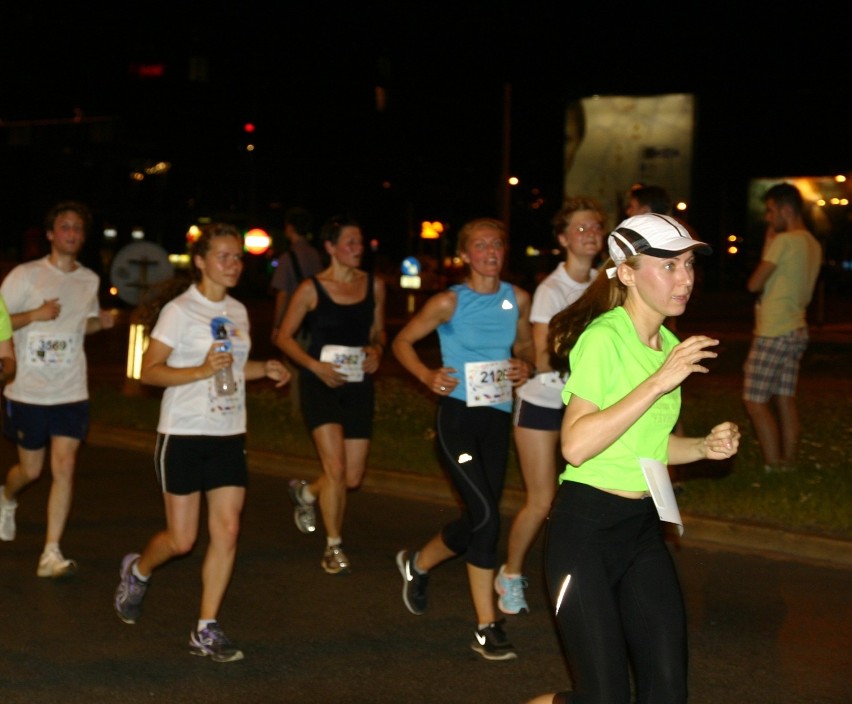 Nocny półmaraton we Wrocławiu - nielegalny