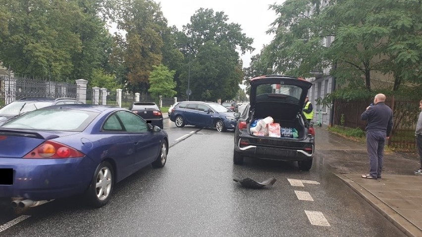 Kolizja w centrum Łodzi. 62-latek pod wpływem alkoholu...