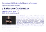 Łukasz Orbitowski w Sieradzu. Spotkanie z autorem książek grozy i fantastyki w PBP we wtorek 10 maja