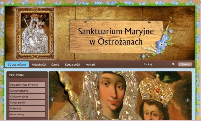 Sanktuarium Maryjne w Ostrożanach - http://ostrozany.pl/