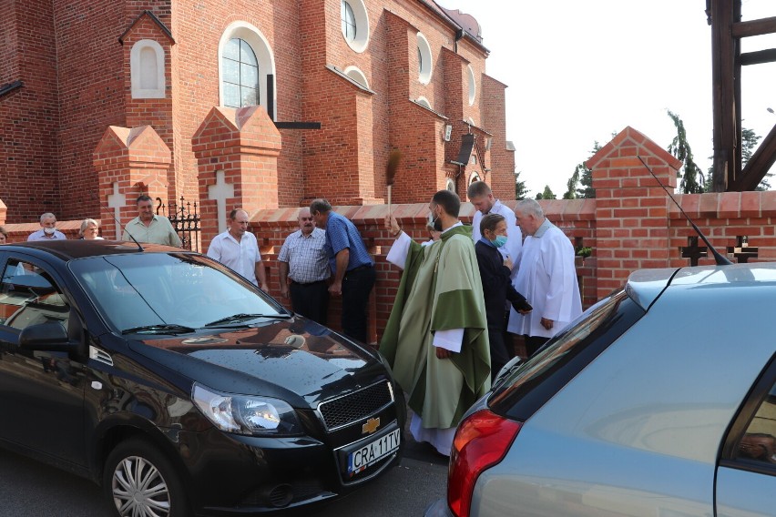 Nowa monstrancja i modlitwy do św. Krzysztofa u franciszkanów w Radziejowie [zdjęcia]