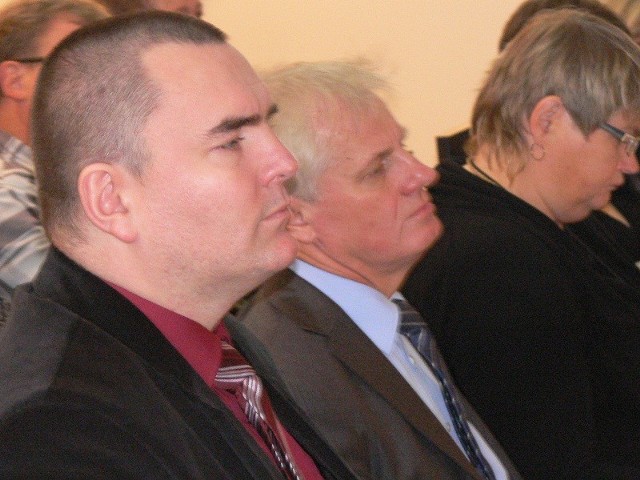 Michał Tracz (z lewej): - Rozwój ZOZ nie obędzie się bez nakładów finansowych