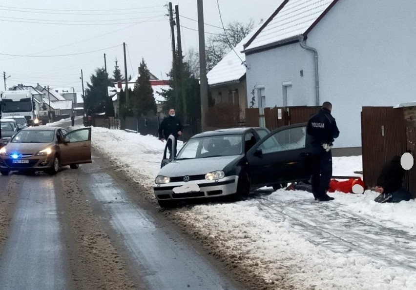 Gmina Zbąszyń: Kierowca Volkswagena uciekał przed policją i... [FOTO]