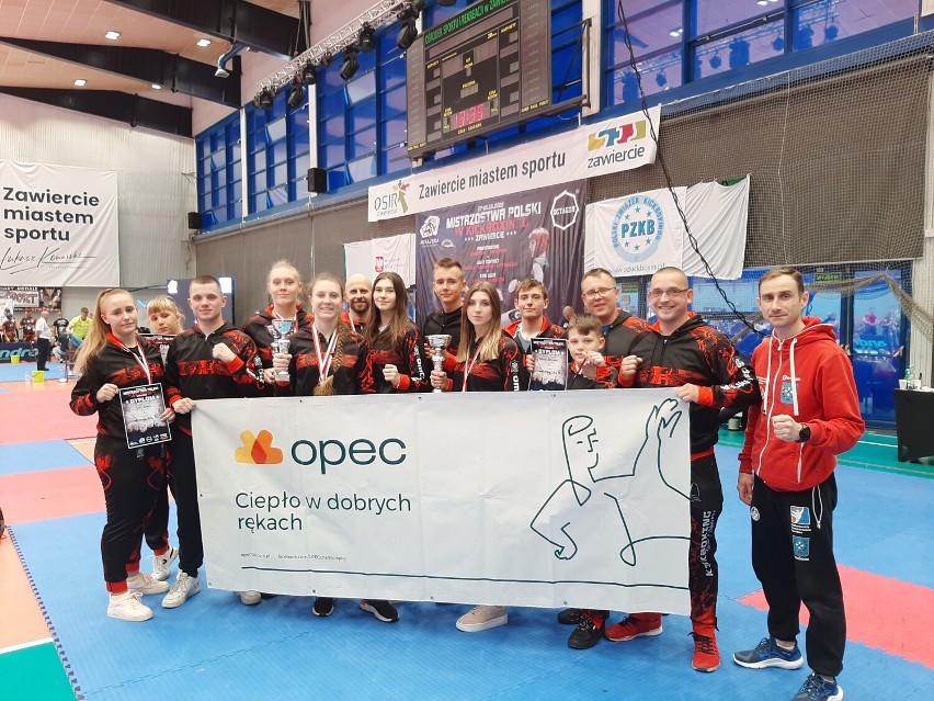 Kickboxerzy z Wejherowa i Luzina z Mistrzostw Polski wrócili z 10 medalami!