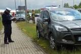Wypadek na ulicy Jaworzyńskiej w Legnicy [ZDJĘCIA]