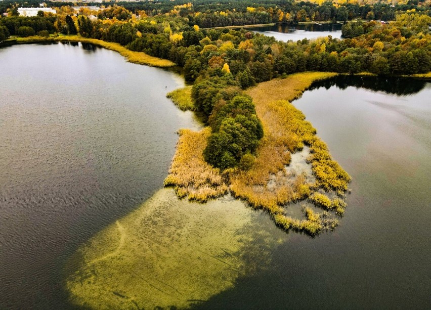 Jesień ma swoje uroki - jezioro Pile i okolice