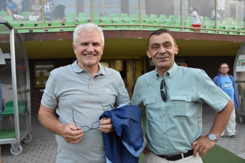 Zbigniew Sadowski i Janusz Gostyński, który nie dotarł na sobotni mecz