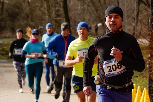 05.03.2022 gdansk. bieg rungdn na dystansie 5 km w parku orunskim