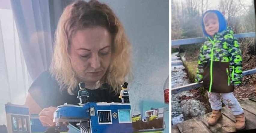 41-letnia Barbara Hapeta z Mikołowa zaginęła! Wyszła z domu ze swoim 5-letnim synem. Policja prosi o pomoc