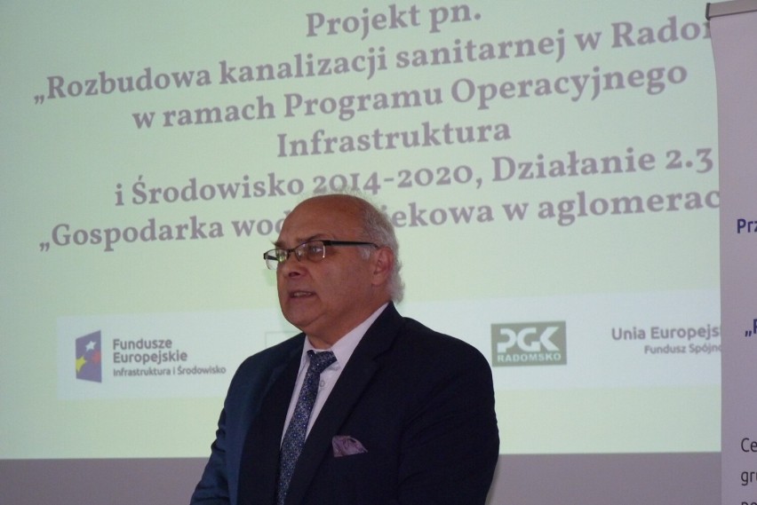 Rozbudowa kanalizacji sanitarnej w Radomsku. PGK podsumowało projekt [ZDJĘCIA, FILM]