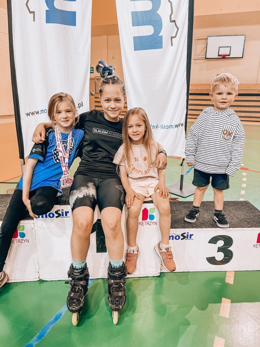 Emilka Herba z Rzeszowa ma dopiero 8 lat i już wywalczyła podwójny tytuł Mistrza Polski w jeździe na rolkach [ZDJĘCIA]