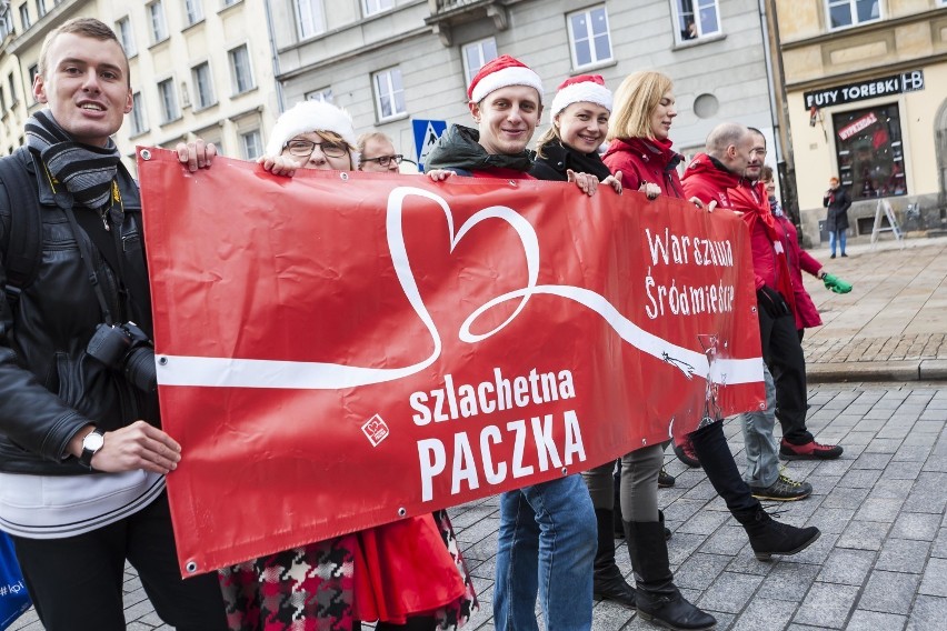 Marsz Szlachetnej Paczki przejdzie ulicami Warszawy....
