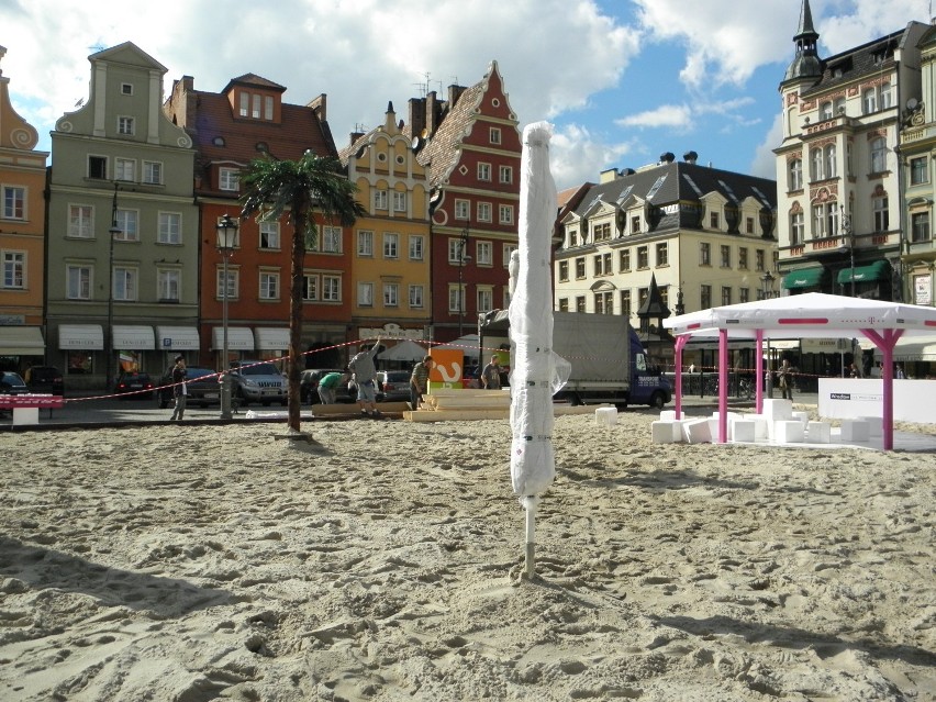 Plaża Nowe Horyzonty 2012 na placu Solnym