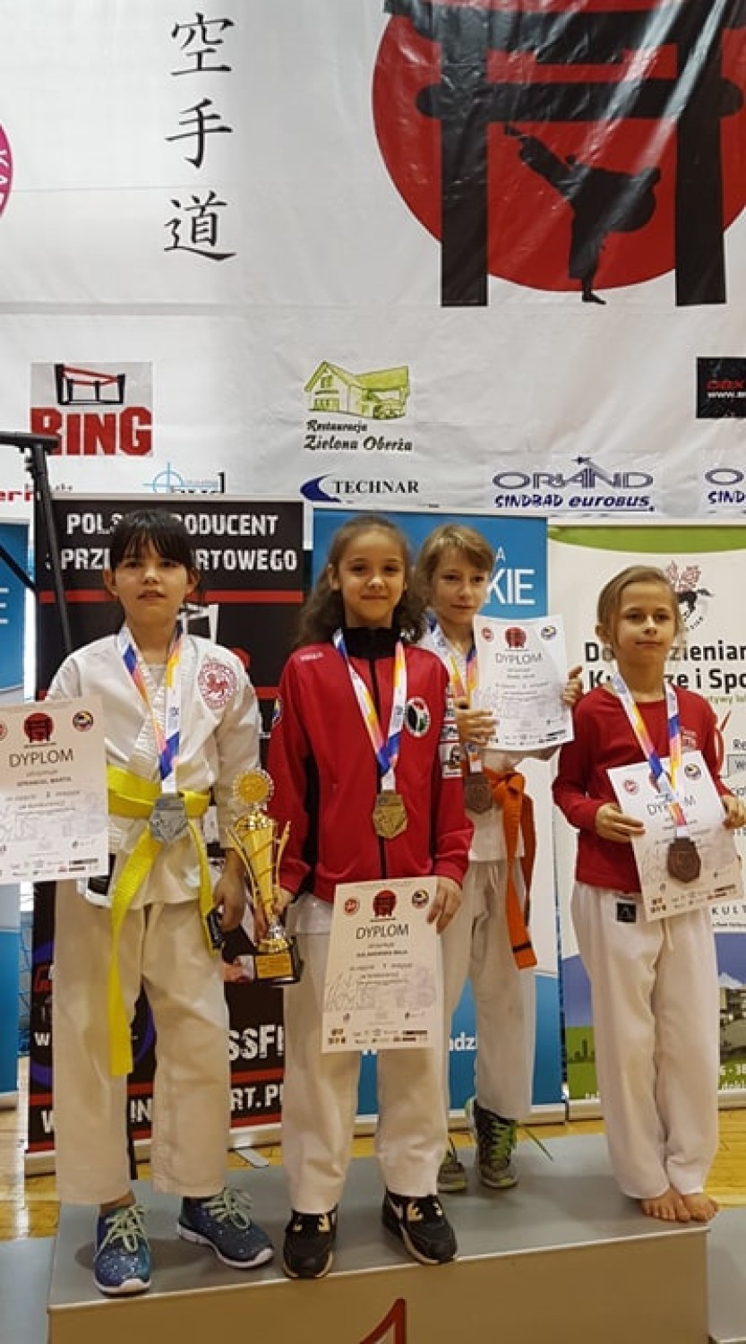 Kolejny udany występ reprezentantów Pleszewskiego Klubu Karate. Młodzi sportowcy wywalczyli siedem medali!