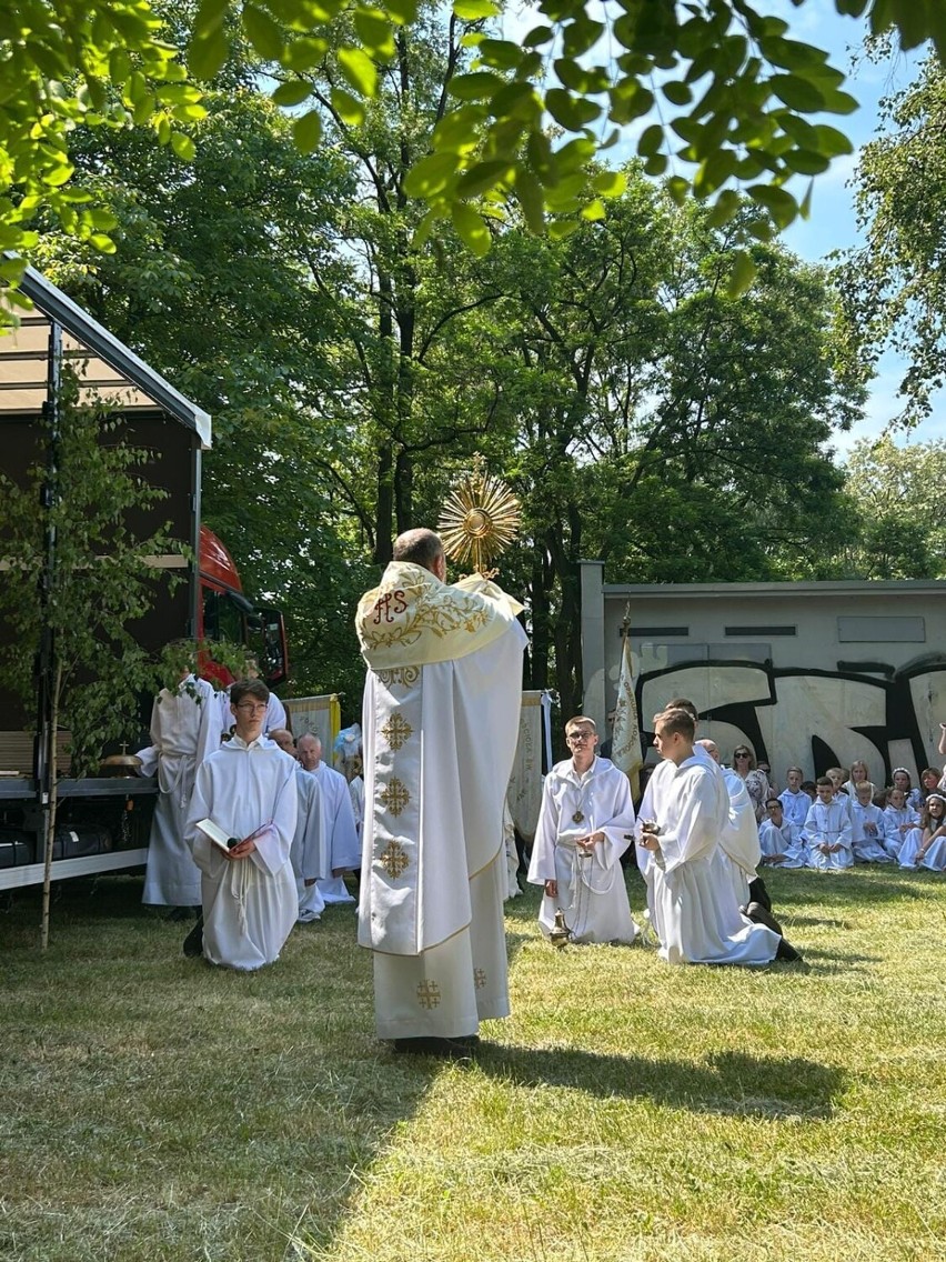 Boże Ciało w parafii pw. Świętego Józefa Opiekuna Kościoła Świętego w Wolsztynie