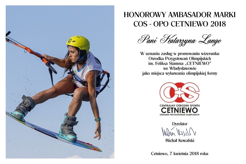 Honorowi Ambasadorzy COS OPO Cetniewo 2018