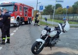 Wypadek w Jastrzębiej Górze: wymuszenie pierwszeństwa. Motocyklista z obrażaniami trafił do szpitala | NADMORSKA KRONIKA POLICYJNA