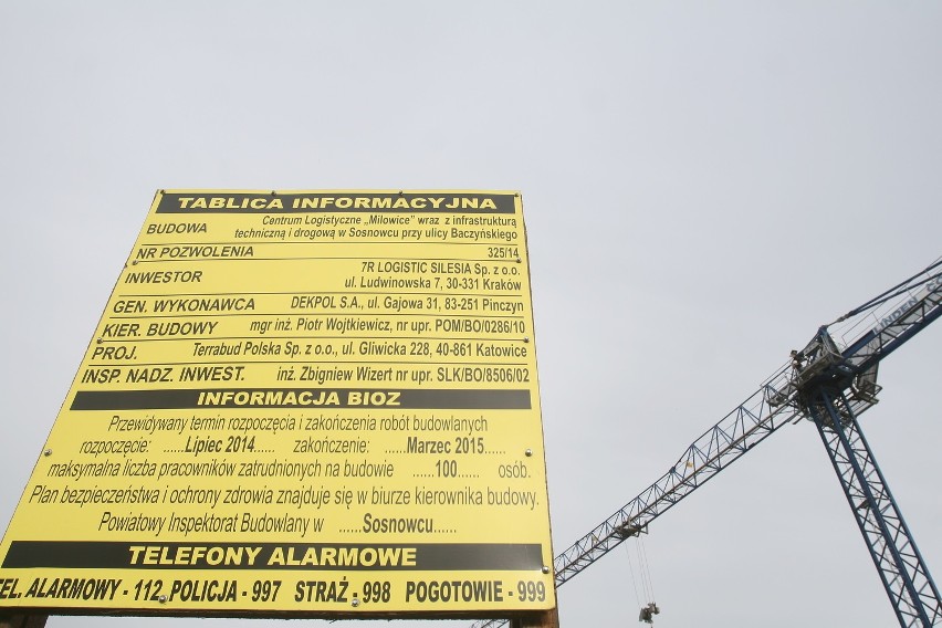 Sosnowiec: Centrum Logistyczno-Biurowe 7R Logistic w stanie surowym zamkniętym [ZDJĘCIA]