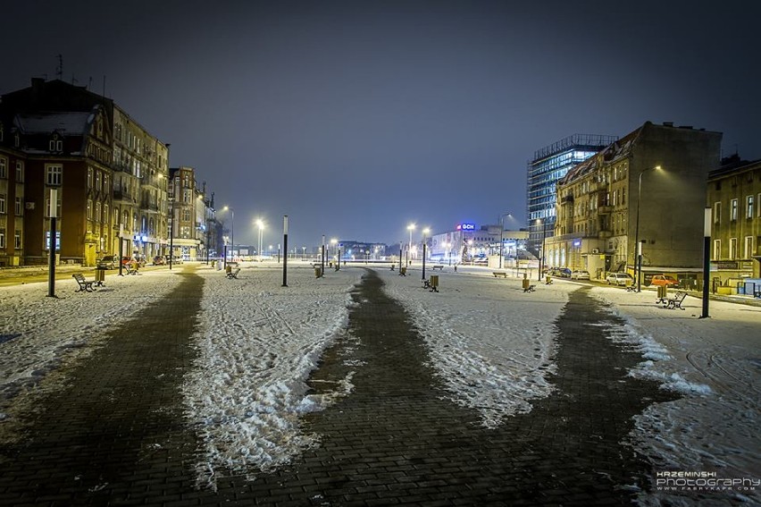 Gliwice nocą. Fotograficzny spacer Krzysztofa Krzemińskiego