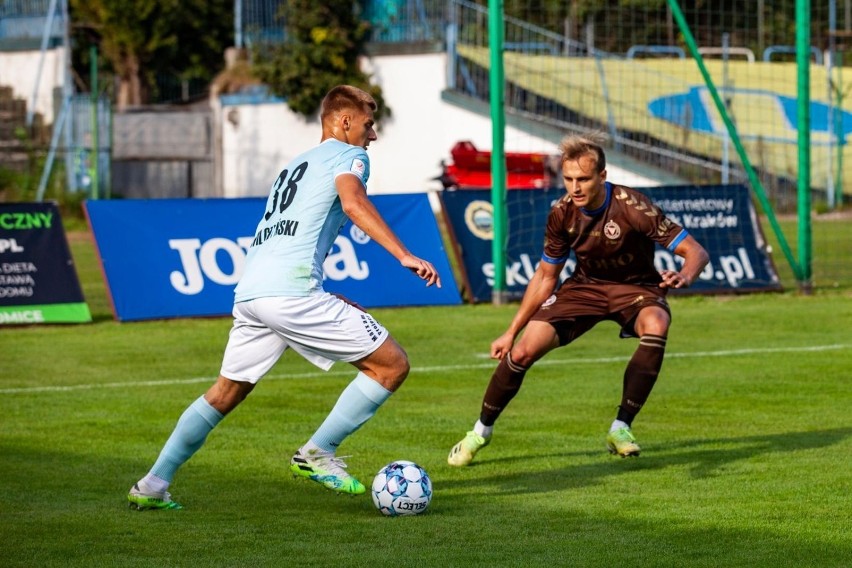 15.09.2021, Kraków: mecz II ligi Hutnik - Garbarnia