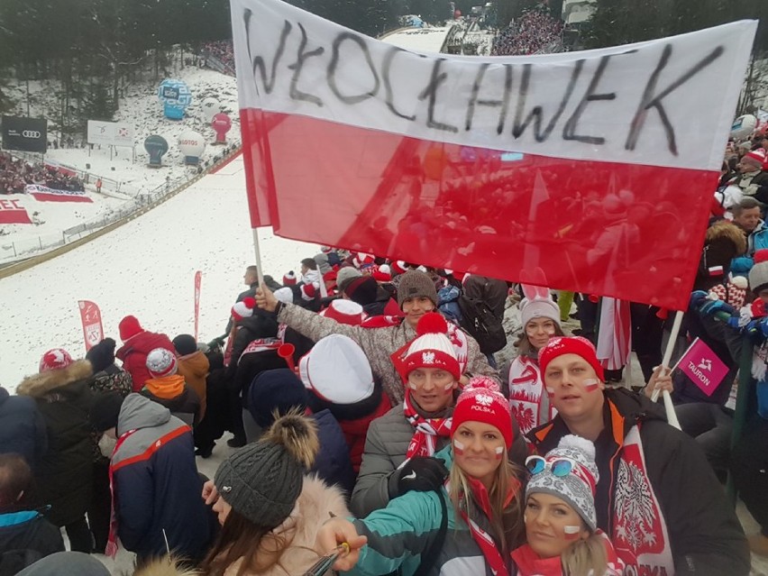 Skoki narciarskie Zakopane 2018. Włocławek też kibicuje podczas konkursów Pucharu Świata [zdjęcia]