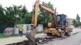 Radomsko: Budowa kanalizacji. Trwają prace przy ul. Kopiec i Asnyka