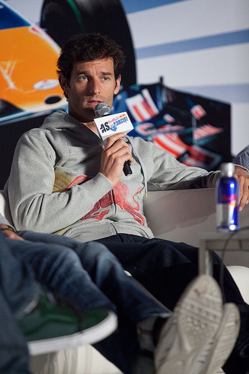 Mark Webber opowiadający na pytanie o szanse na zdobycie...