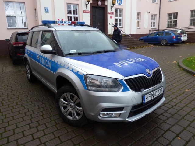 Nowa skoda yeti dla lęborskiej policji