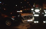Wypadek w Słupcy. Zderzyły się Mazda i BMW