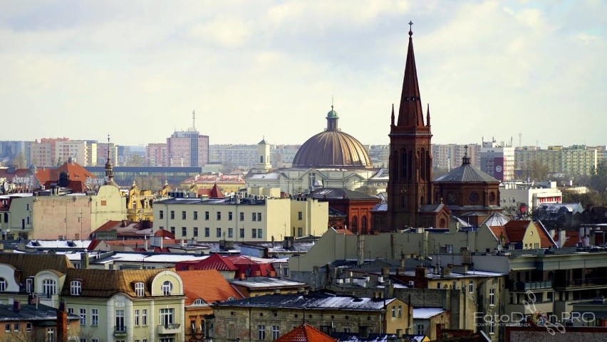 Bydgoszcz coraz ładniejsza [zdjęcia z drona]