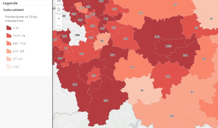 Chrzanów, Oświęcim, Wadowice, Olkusz. Nowy rekord zakażeń koronawirusem, 725 nowych przypadków w regionie