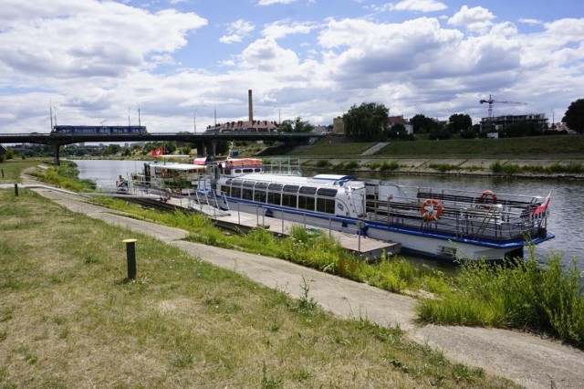 Rejsy tramwajem wodnym możliwe będą do 27 sierpnia.