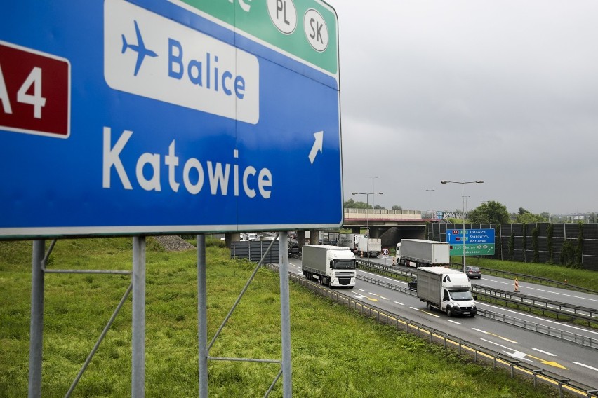 Uwaga kierowcy. Nie zjedziecie z autostrady A4 w kierunku centrum Krakowa!