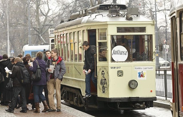 Tramwaj "Juliusz" kursował od kwietnia do października