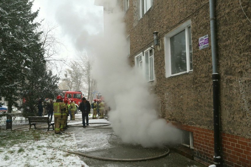 Do pożaru doszło przy ul. Opolskiej 91