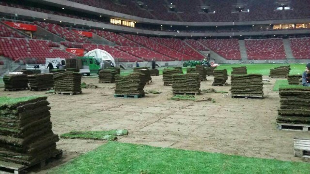 We wtorek ekipa z Rypina pojechała po „szczęśliwą” murawę. Ma trafić na rypiński Wembley.