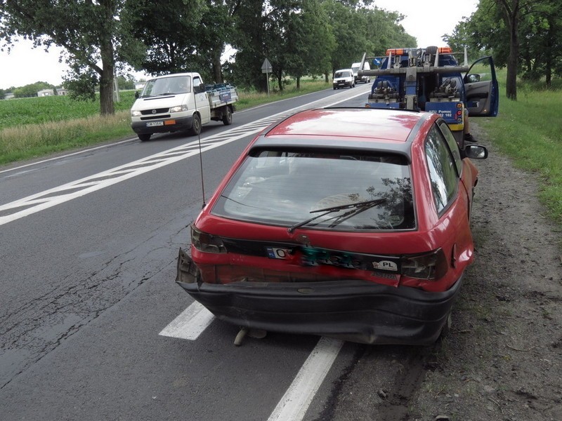 Pięć aut zderzyło się w Stanowicach (ZDJĘCIA)