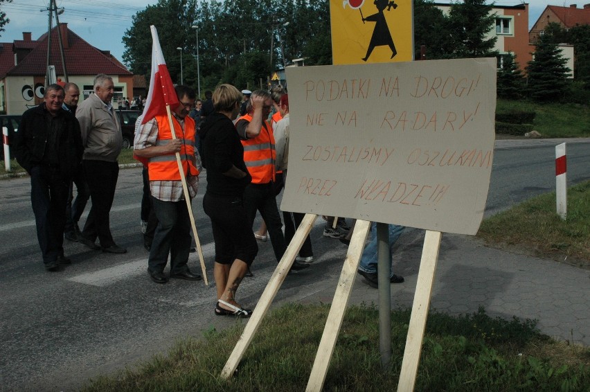 Lipinki Szlacheckie, Jabłowo: Mieszkańcy mogą być ukarani za blokadę drogi