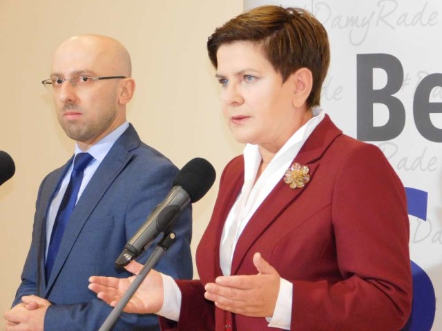 Beata Szydło w Pile