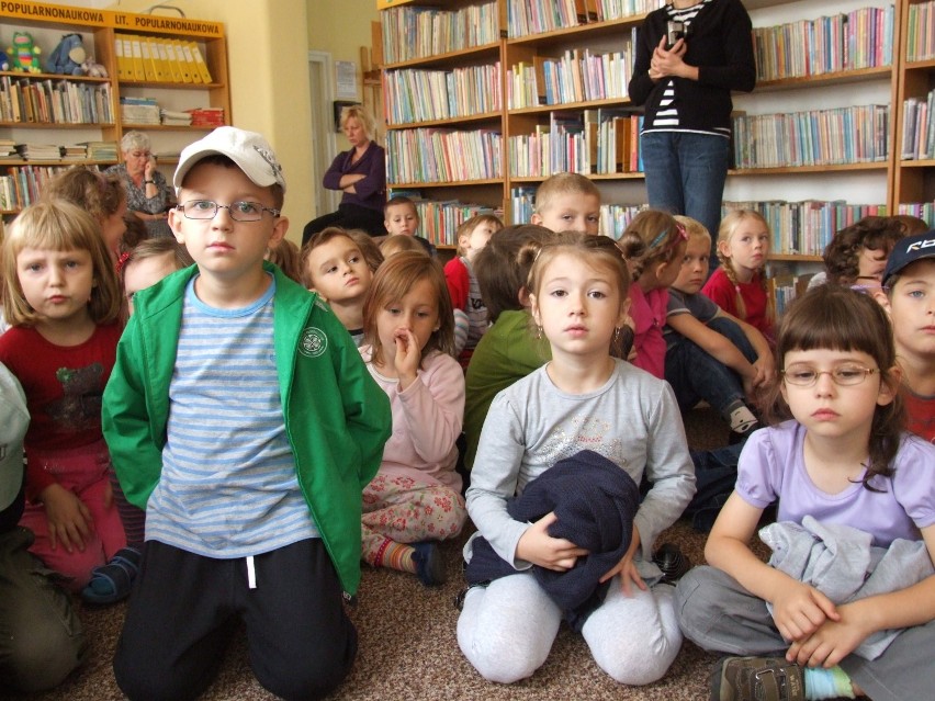 "Bezpieczne przedszkolaki' w Bibliotece Miejskiej