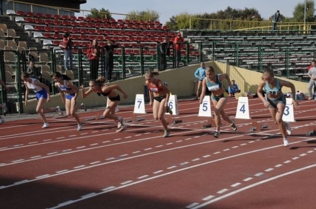 Zawody lekkoatletyczne w Zamościu