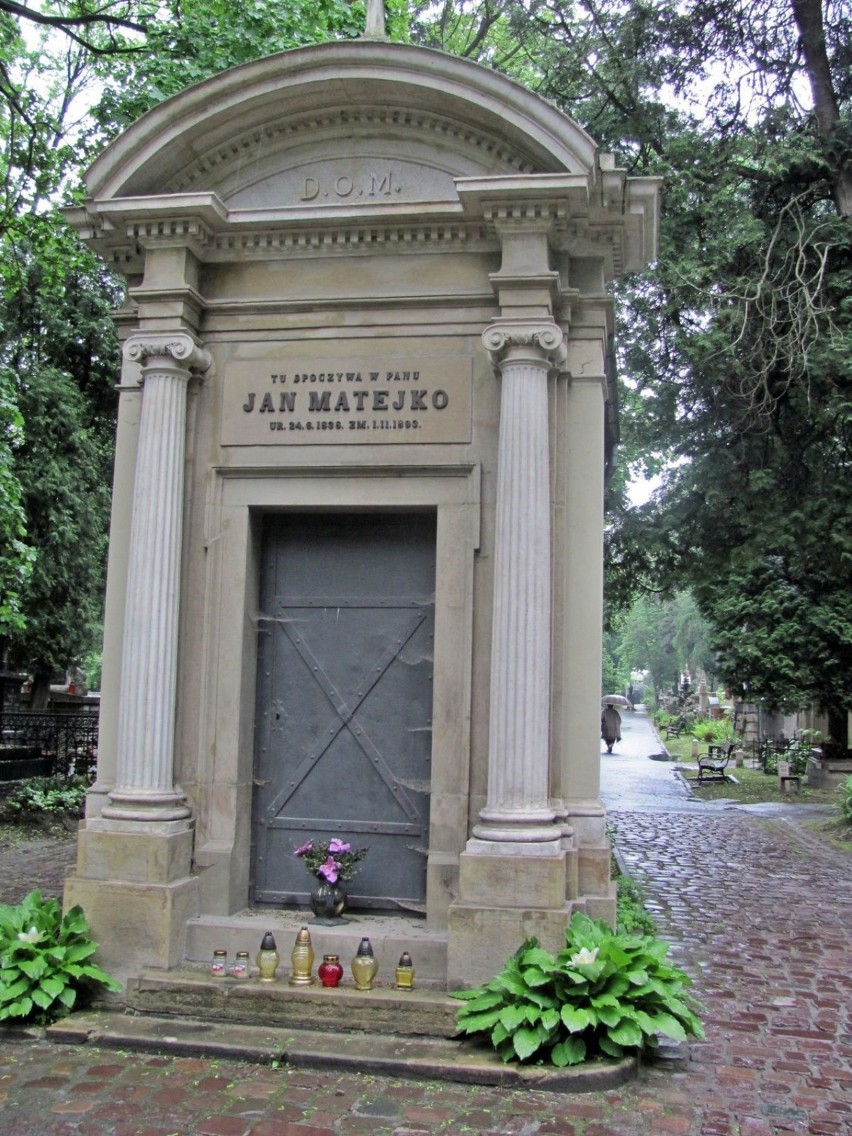 Cmentarz Rakowicki w Krakowie (grobowiec Jana Matejki)