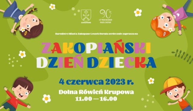 Festyn rodzinny "Zakopiański Dzień Dziecka" otworzy tegoroczne Dni Zakopanego