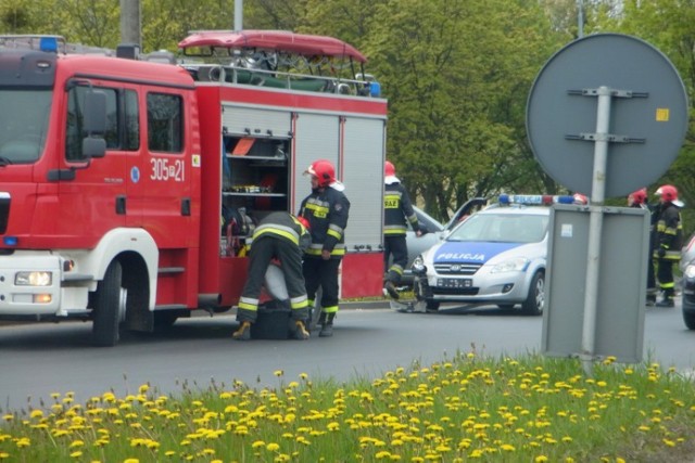 Kolizja na Piątkowskiej