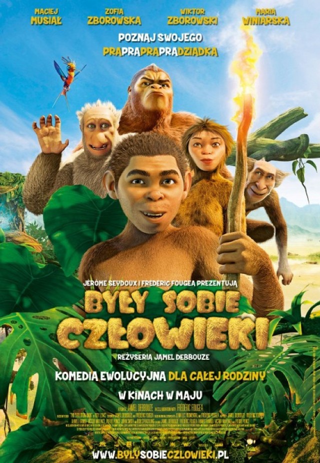 13 maja br. w kinach sieci Multikino będzie można zobaczyć premierowo francuską animację „Były sobie człowieki” .

W maju sieć Multikino w ramach akcji „Rodzina do kina” zaprasza między innymi na animację „Były sobie człowieki” opowiadającą o młodym małpoludzie o imieniu Edward, który spadł z drzewa, na którym od zawsze mieszkali wszyscy przedstawiciele jego gatunku i musiał między innymi nauczyć się chodzić na dwóch nogach. 

Dzięki akcji „Rodzina do kina” rodzic przy zakupie biletu ulgowego dla dziecka na ten sam film, za swój zapłaci 3 zł mniej od ceny normalnej. Bilety rodzinne mogą być nabyte maksymalnie przez dwoje rodziców lub opiekunów.