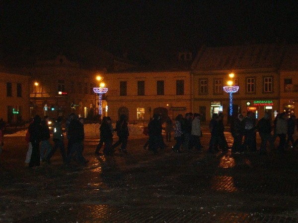 Sądeczanie protestowali przeciwko ACTA [ZDJĘCIA]