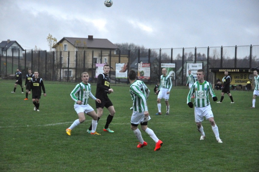 GKS Sierakowice - Sokół Ełganowo 2:2 - zdjęcia z meczu