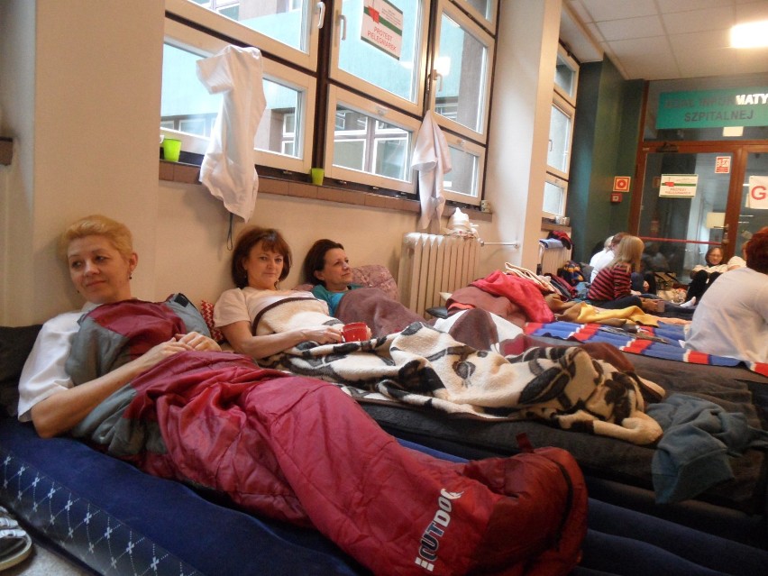 Strajk głodowy w szpitalu w Rybniku