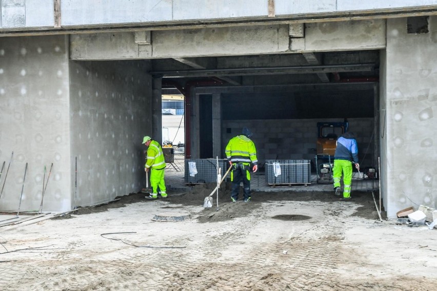 Trwa przebudowa stadionu Polonii Bydgoszcz,a prace wkraczają...