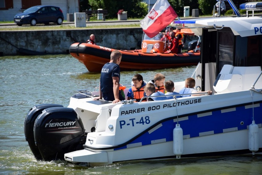 Kręci mnie bezpieczeństwo nad wodą - spotkanie na kei w Tolkmicku